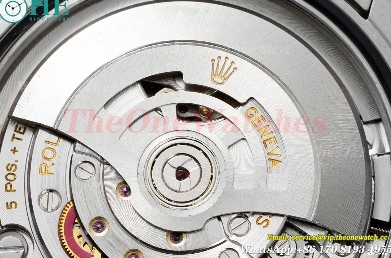 Blk SS VR3235 41MM YG 126333 Jub Datejust Stk GMF 904L 0211